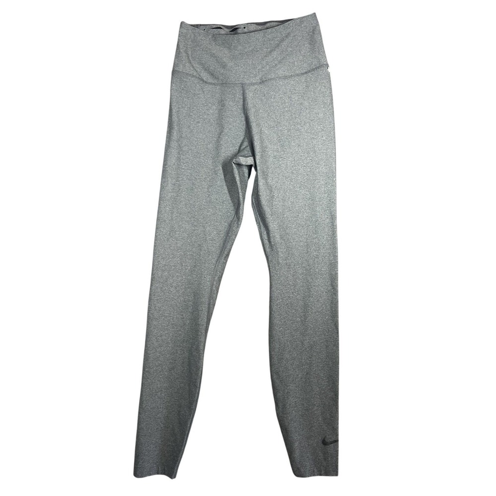 Nike Dri-Fit Legend One Pant Women's Gray Athletic Leggings Size S Small‎